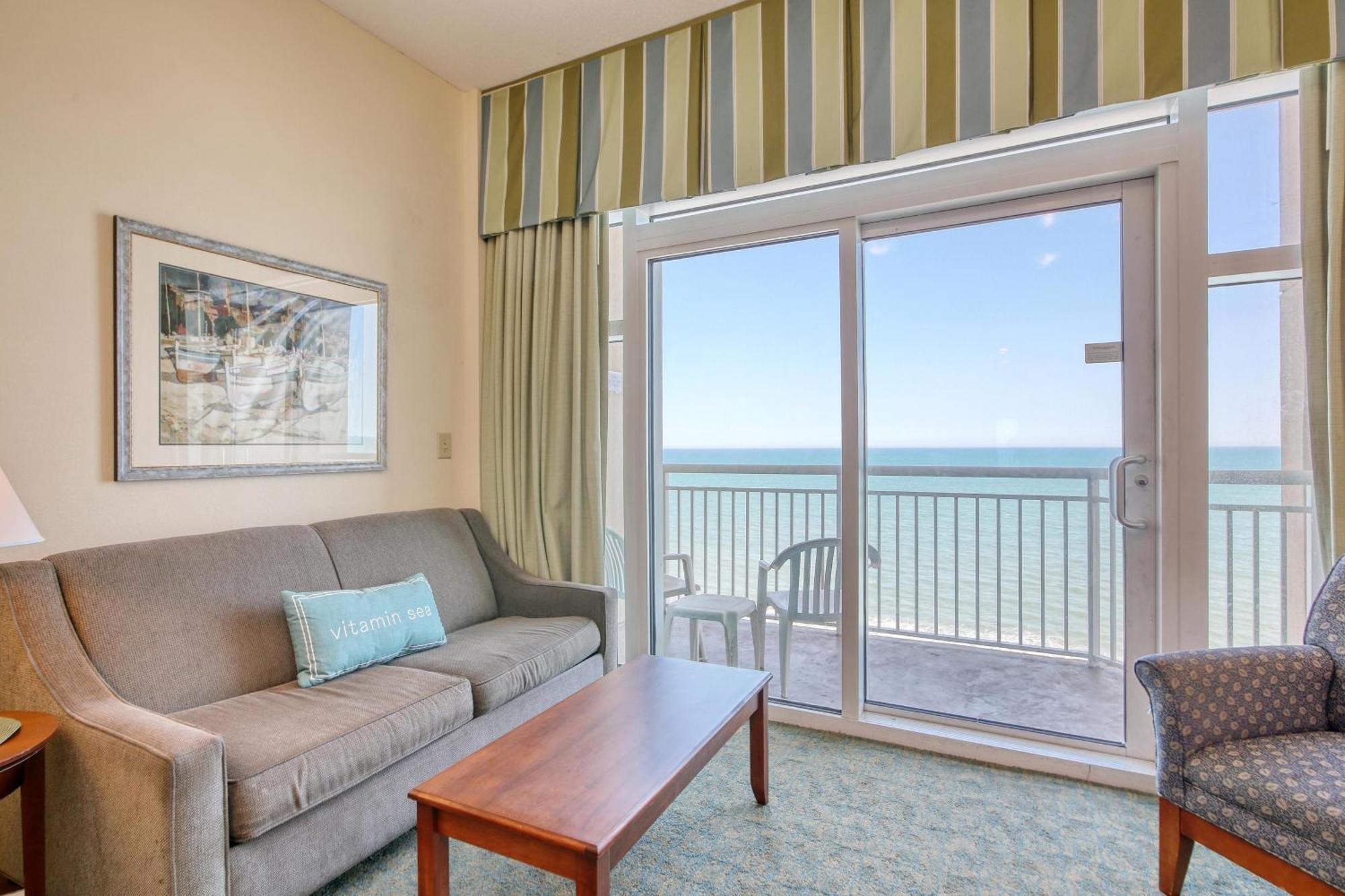 Villa 2501 S Ocean Blvd, 1205 - Ocean Front Sleeps 6 Myrtle Beach Exterior foto
